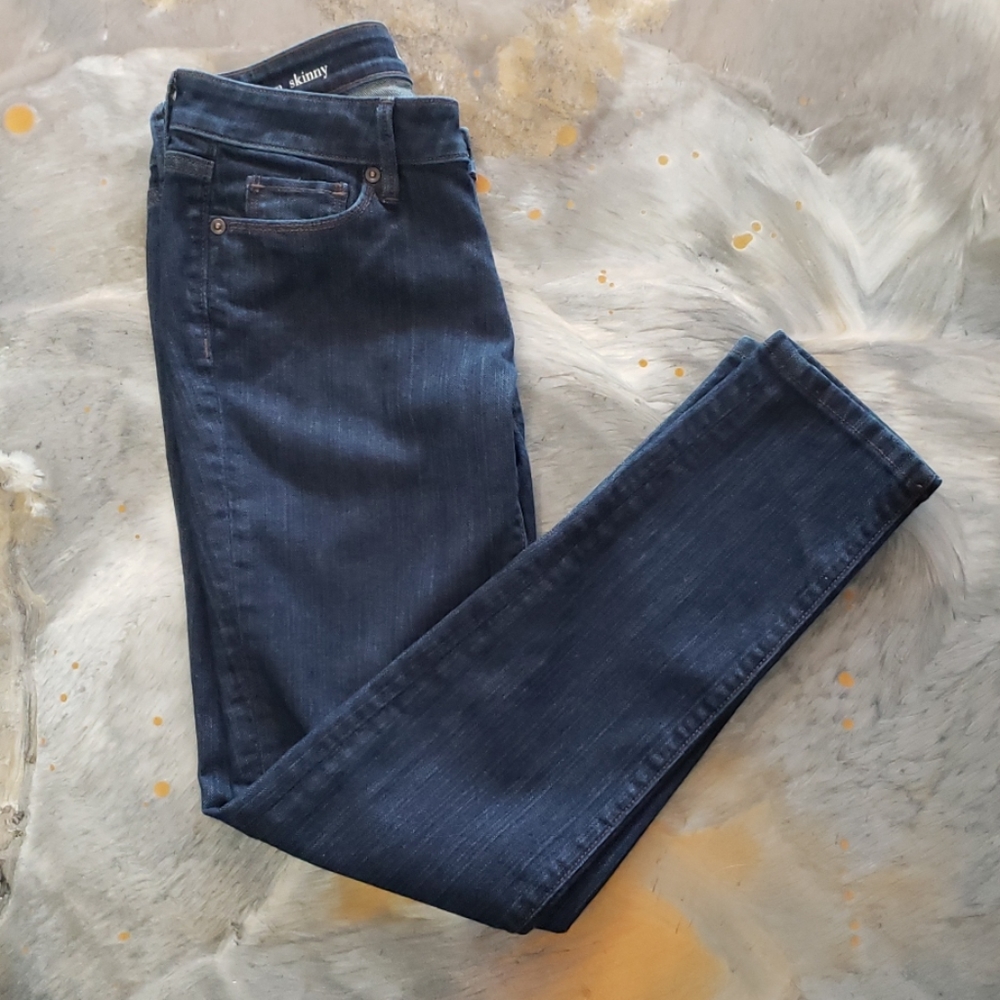 Ann Taylor Loft Jeans Modern Skinny 2P Blue Denim